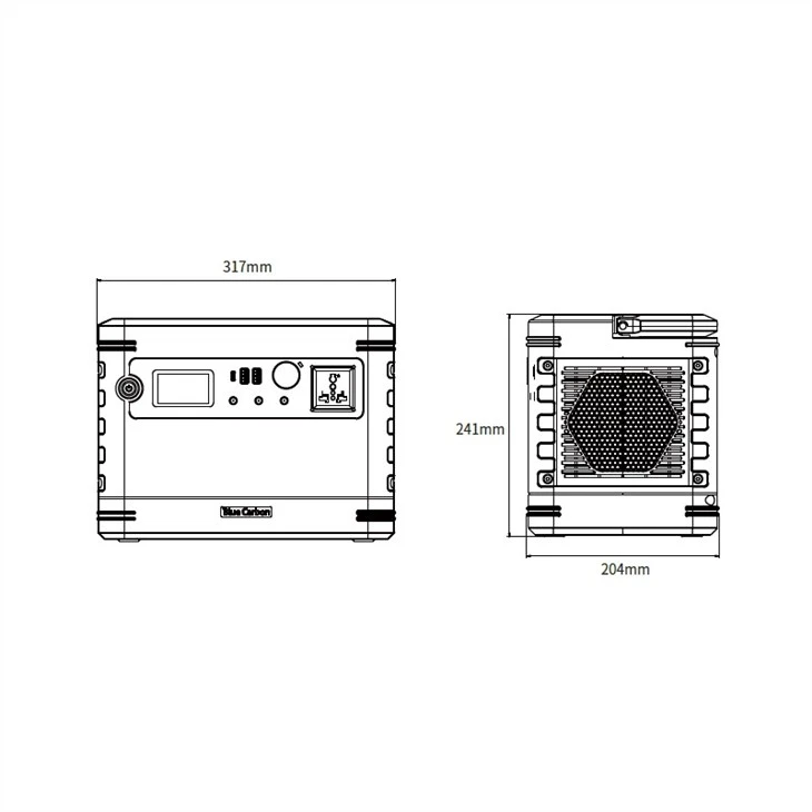 1kWh Solar Energy System With USB Type-C