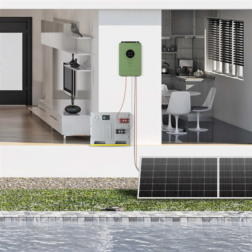 Blue Carbon 24 Volt Solar Lithium Battery Pack With Smart BMS price