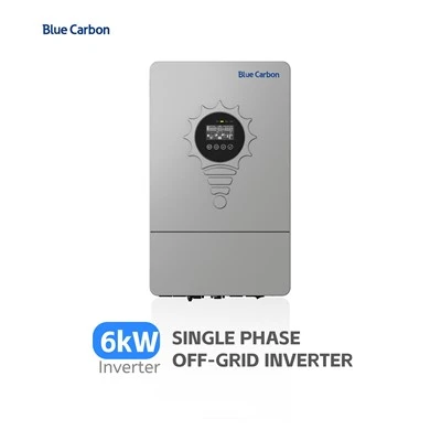 Gwrthdroyddion solar oddi ar y grid carbon glas
