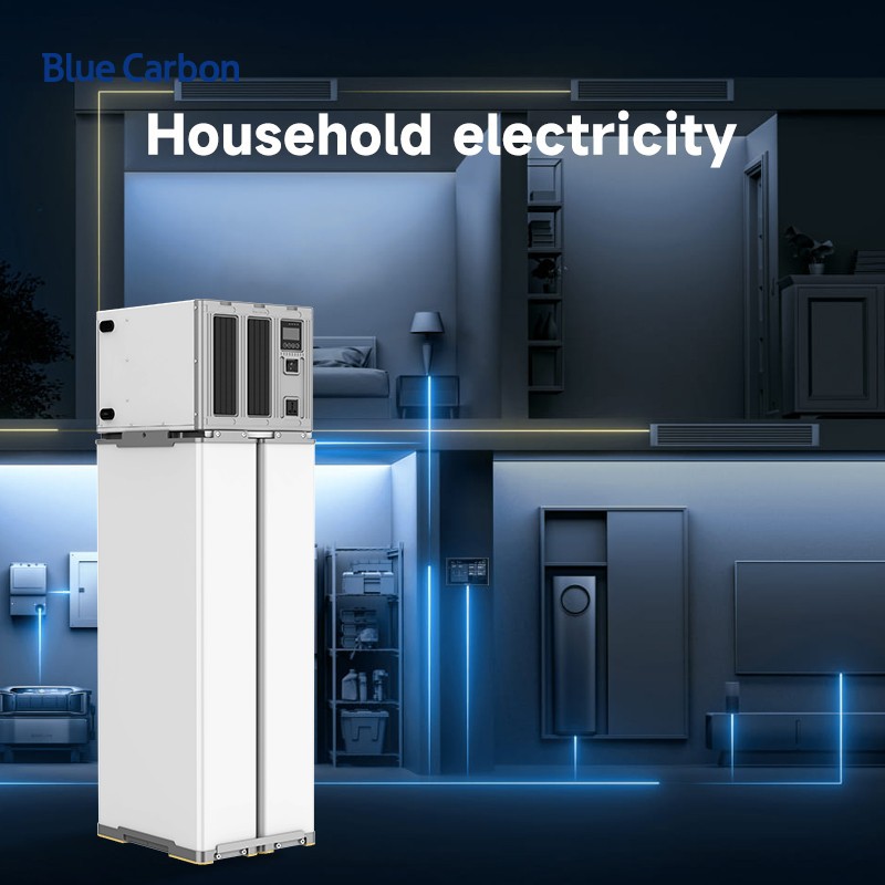 Blue Carbon Single Phase Solar Power Station 12kW Home Battery System high quality